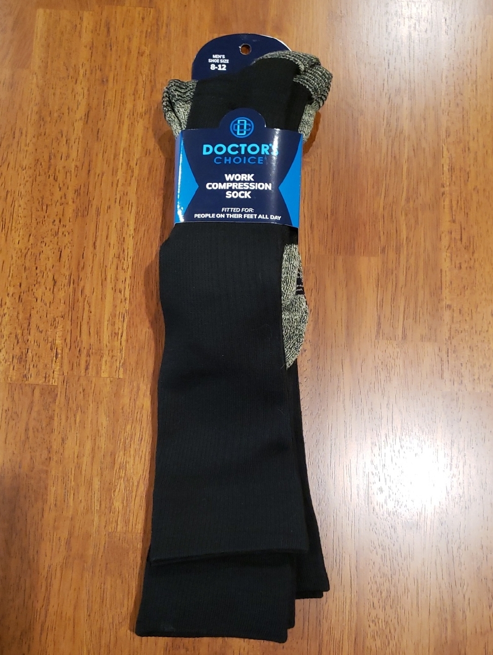 3 Pair Compression Socks - Men's - Doctor's Choice